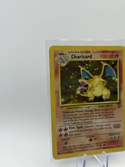 Pokemon TCG 2000 Base Set 2 Charizard 4/130 Rare Holo Card WOTC Pokemon - Image 3