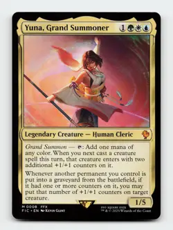 Yuna, Grand Summoner FINAL FANTASY Magic The Gathering MTG Card - Image 1