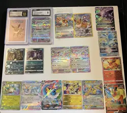 Pokemon TCG Card Lot! 17 Eevee Cards Graded 10 9 & NM! Eevolution JPN-CHN-ENG! - Image 1