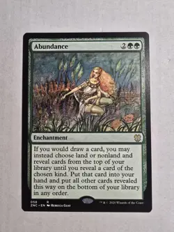 Abundance Commander: Zendikar Rising Regular - Image 1