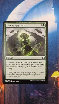 Roiling Regrowth Zendikar Rising Regular - Image 1