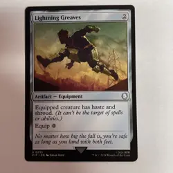 Lightning Greaves Universes Beyond: Fallout #233 Uncommon - Image 1