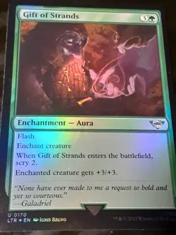 Gift of Strands FOIL , Lord of the Rings , Near M, MTG ,FREE SHIPPING - Image 2