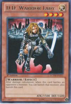 D.D. WARRIOR LADY - LCYW-EN215 - RARE - 1ST EDITION - NM Yugioh - Image 1