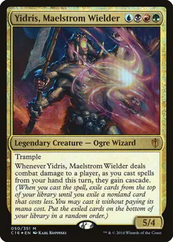 Yidris, Maelstrom Wielder [Commander 2016] Lightly Played Foil - Image 1