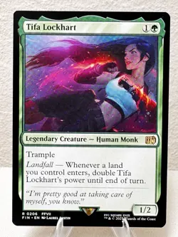 Tifa Lockhart - 0206 - MTG Final Fantasy - Rare - Near Mint - Image 1