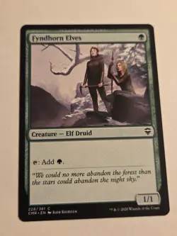 Fyndhorn Elves X1 CMR MTG Commander Legends - Image 1