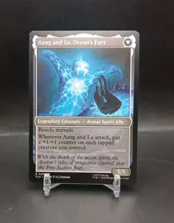 MTG Aang, Swift Savior/Aang and La, Ocean's Fury #204- TLA- Regular - Image 2