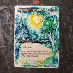 MTG Alter - Sol Ring by RockyAlters - Image 1