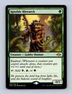 Ignoble Hierarch Modern Horizons 2 Non-Foil MTG NM - Image 1