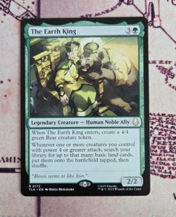 MTG The Earth King Avatar Last Airbender Magic the Gathering NM - Image 1