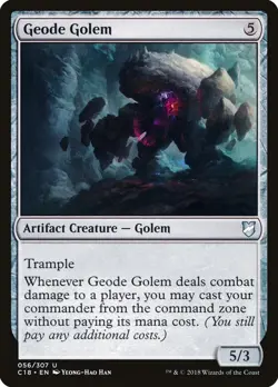 Geode Golem [Commander 2018] Near Mint - Image 1
