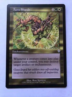 MTG - Aura Shards - Invasion - 233/350 - Excellent Condition - Image 1