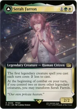 Serah Farron / Crystallized Serah (Extended Art) 0506 - Final Fantasy MTG - NM/M - Image 1