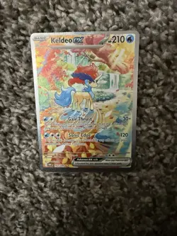 POKEMON - S&V WHITE FLARE - KELDEO EX - 167/086 - SIR SPECIAL ILLUSTRATION RARE - Image 1