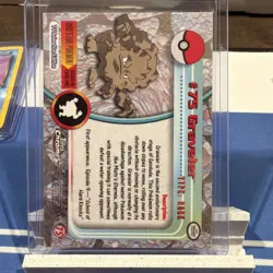 Graveler Topps Chrome Pokemon TV Animation Edition #75 2000 - Image 2