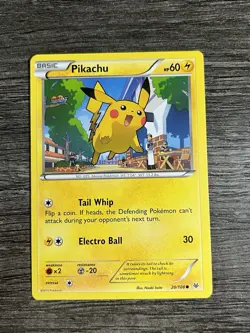 Pokemon TCG Pikachu 20/108 Roaring Skies Regular Common - Image 1