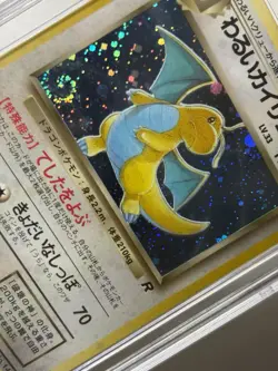 1997 Pokemon Rocket Gang JPN Dark Dragonite Holo #149 CGC 6 SWIRL Vintage Rare - Image 3