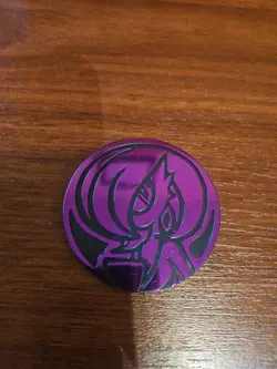Pokemon TCG Collectible Coin - GARDEVOIR Purple Mirror Holo - Image 1