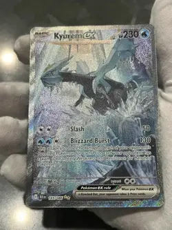 Pokemon TCG Kyurem ex 165/086 Black Bolt Special Illustration Rare Holo LP - Image 3
