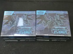 Pokemon TCG Mega Evolution Phantasmal Flames Elite Trainer Box ETB Sealed x2 - Image 1