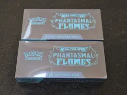 Pokemon TCG Mega Evolution Phantasmal Flames Elite Trainer Box ETB Sealed x2 - Image 2