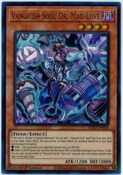 Yugioh Vanquish Soul Dr. Mad Wild Survivors Ultra Rare WISU-EN019 1st Edition NM - Image 1