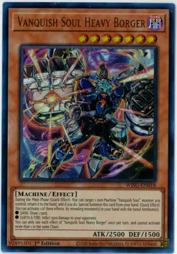 Yugioh Vanquish Soul Heavy Wild Survivors Ultra Rare WISU-EN018 1st Edition NM - Image 1