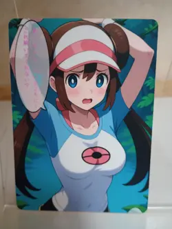 Rosa Pokemon Anime Waifu Sexy Goddess Doujin Lewd Hentai Card - Image 1