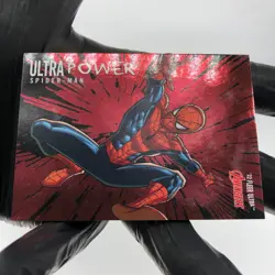 Marvel Card Spider-Man UP-3 Ultra Power Fleer Upper Deck Ultra Avengers 2022 - Image 5