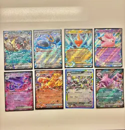 Pokemon TCG EX Holo Card Lot of 8 - NM - Double Rare - phantasmal flames - Image 1