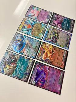 Pokemon TCG EX Holo Card Lot of 8 - NM - Double Rare - phantasmal flames - Image 2