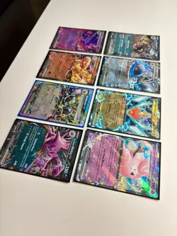 Pokemon TCG EX Holo Card Lot of 8 - NM - Double Rare - phantasmal flames - Image 3