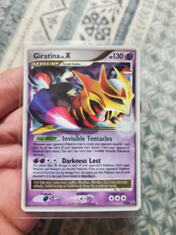LP Giratina LV.X - DP38 - Pokemon Diamond & Pearl Promo Ultra Rare Card - Image 2