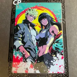 Goddess Story Gold METAL Card - Serial Number #/100! Maiden Party- Naruto Anime - Image 1