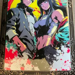 Goddess Story Gold METAL Card - Serial Number #/100! Maiden Party- Naruto Anime - Image 2