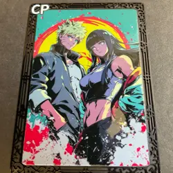 Goddess Story Gold METAL Card - Serial Number #/100! Maiden Party- Naruto Anime - Image 4