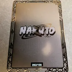 Goddess Story Gold METAL Card - Serial Number #/100! Maiden Party- Naruto Anime - Image 5