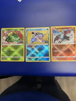 Pokemon Go TCG Radiant Charizard, Blastoise, Venusaur NM Condition 3 Card Lot - Image 1