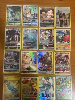 Lot of 16 full art Pokemon cards, great value! - Image 1