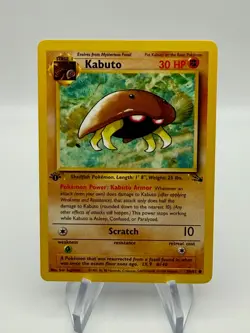 1st Edition Kabuto 50/62 - Fossil Set 1999 Vintage Pokemon Card - Near Mint (NM) - Image 1
