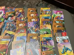 LOT OF 925 Marvel 1995 Over Power Cards Plus 6 Power surge Cards. - Image 5