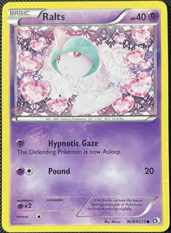 Ralts RC8/RC25 Legendary Treasures: Radiant Collection Holo - Pokemon Card - Image 1