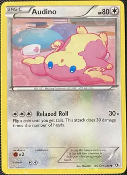 Audino RC17/RC25 Legendary Treasures: Radiant Collection Holo - Pokemon Card - Image 1