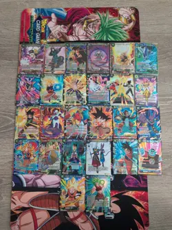 RARE Pre Release Gold Stamped (26 Foil Card Lot) Dragon Ball Super Masters CCG - Image 2