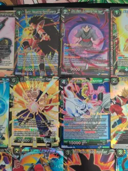 RARE Pre Release Gold Stamped (26 Foil Card Lot) Dragon Ball Super Masters CCG - Image 4