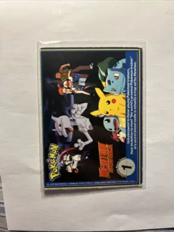 Wartortle 08 Pokemon Burger King Promo PokeTrivia Trading Card - Image 2