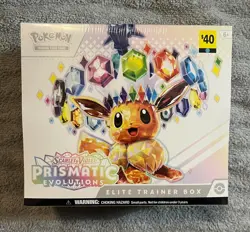 Pokemon TCG Prismatic Evolutions Elite Trainer Box ETB - Sealed - SHIPS IN BOX - Image 1