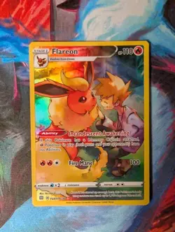 Flareon Tg01/Tg30 Swsh09 Brilliant Stars Trainer Gallery Holo pack fresh Pokemon - Image 1