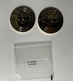 Pokemon TCG Coins OFFICIAL Metal Zacian & Zamazenta Ultra Premium Collection - Image 2